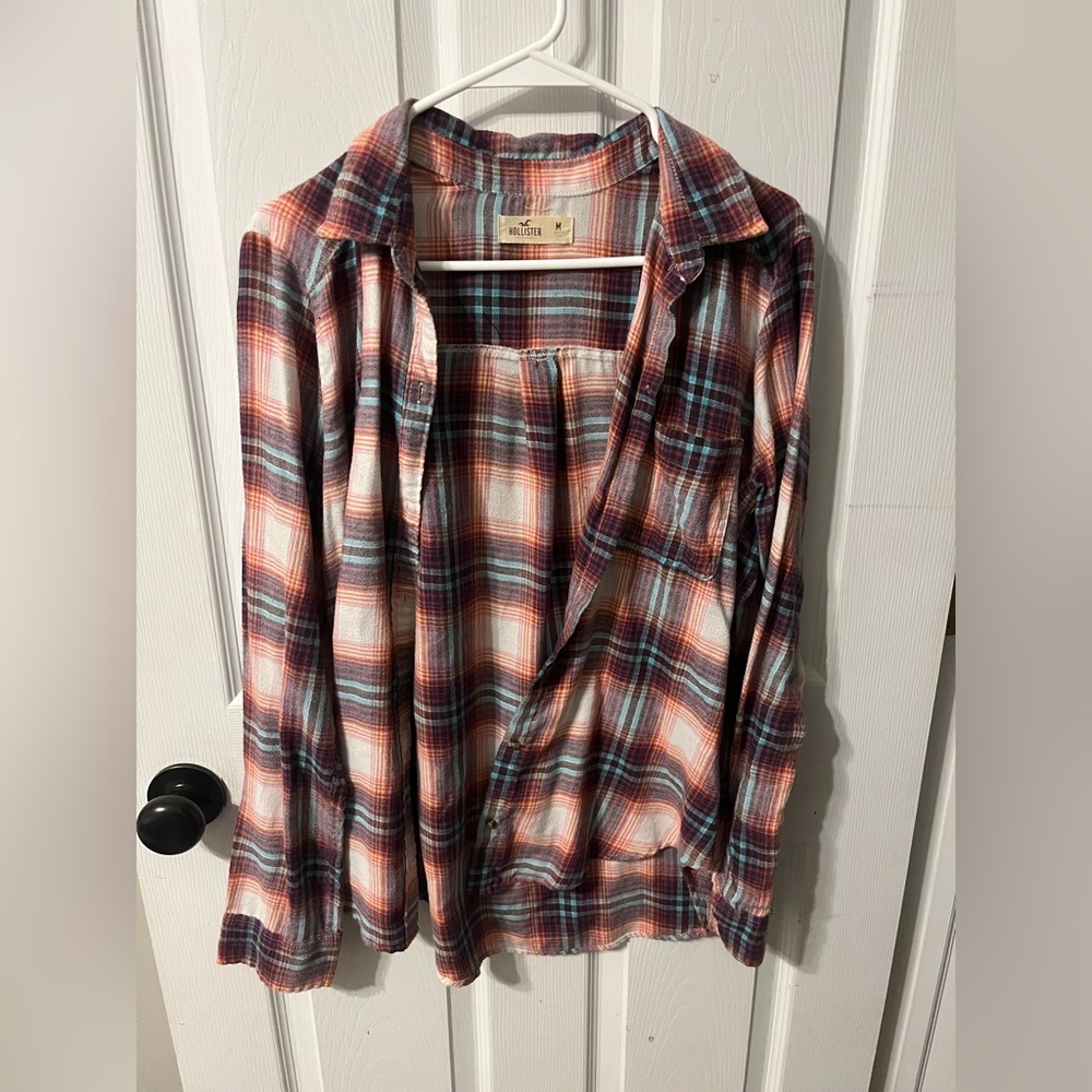Hollister plaid flannel
